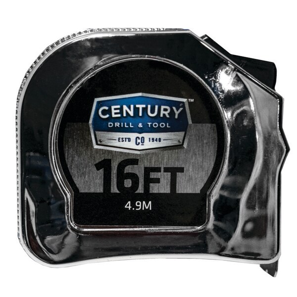 Century Drill And Tool Tape Measure Classic Series 16Ft Length 3/4" Blade Width 72808